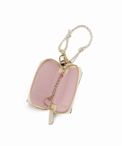 Spick & Span（スピックアンドスパン）の「≪追加≫【L'arcobaleno / ラルコバレーノ】 別注スマートキーケース（キーホルダー・レディース・グリーン/ベージュ系その他/ベージュ・FREE）」の15枚目の写真