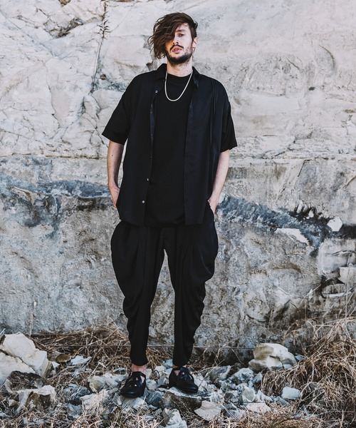 NO ID.（ノーアイディ）の「アシンメトリ-タックBIG-SH（シャツ/ブラウス・メンズ・ホワイト/グリーン/ブラック/ベージュ・ONE SIZE）」の15枚目の写真