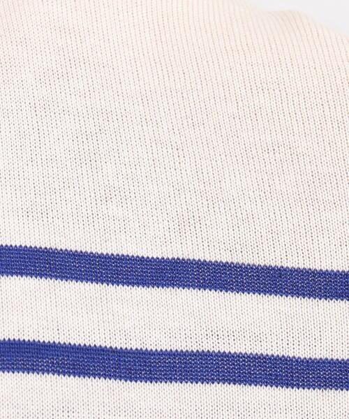 SHOO・LA・RUE（シューラルー）の「◆リネンブレンドドルマンニット（ニット/セーター・レディース・グリーン/サンドベージュ/アイボリー/ブルー系2・00）」の12枚目の写真