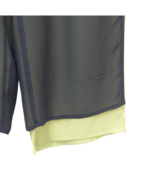 TEVALT(ヴァレット)の「レイヤードパンツ(その他パンツ・レディース・オフホワイト/ネイビー・38)」の4枚目の写真