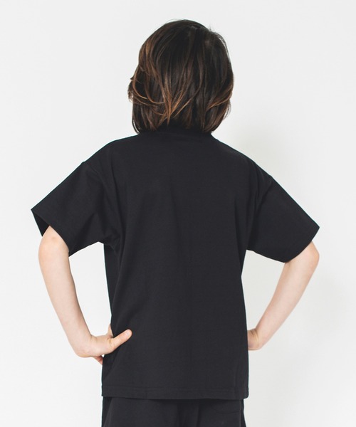 NAUTICA（ノーティカ）の「【NAUTICA/ノーティカ/セットアップ対応】ロゴテープ使い半袖ポケットTシャツ（Tシャツ/カットソー・キッズ・ブラック/オフホワイト/ブルーグレー・120/130/140/150）」の14枚目の写真