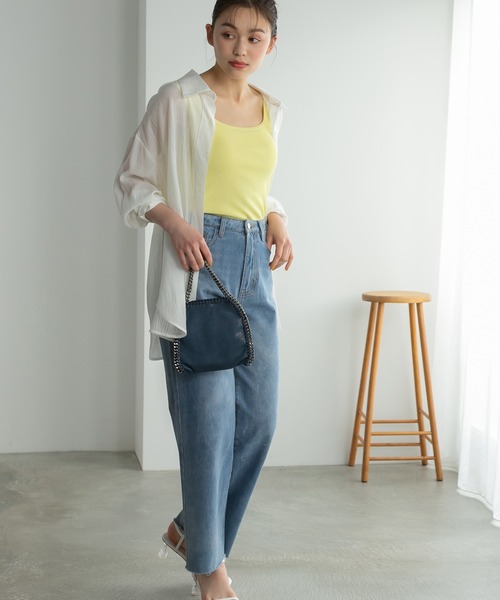 Edit Sheen（エディットシーン）の「ポジティブカラーインナー（タンクトップ・レディース・ピンク/ブルー/グリーン/イエロー・M）」の9枚目の写真