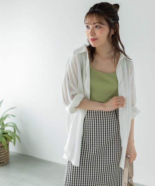 Edit Sheen（エディットシーン）の「ポジティブカラーインナー（タンクトップ・レディース・ピンク/ブルー/グリーン/イエロー・M）」の12枚目の写真