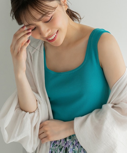 Edit Sheen（エディットシーン）の「ポジティブカラーインナー（タンクトップ・レディース・ピンク/ブルー/グリーン/イエロー・M）」の15枚目の写真