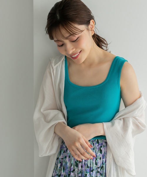 Edit Sheen（エディットシーン）の「ポジティブカラーインナー（タンクトップ・レディース・ピンク/ブルー/グリーン/イエロー・M）」の16枚目の写真