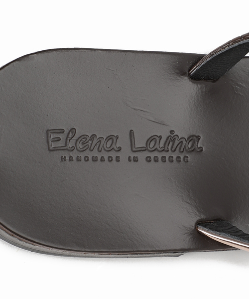 セール】【ELENA LAINA /エレナ ライナ】クロストングサンダル