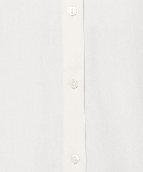 GLOBAL WORK（グローバルワーク）の「さらさらリラックスブラウスフレンチスリーブ/269033（シャツ/ブラウス・レディース・オフホワイト/ブラック/ブラウン/ターコイズブルー・MEDIUM/LARGE）」の12枚目の写真