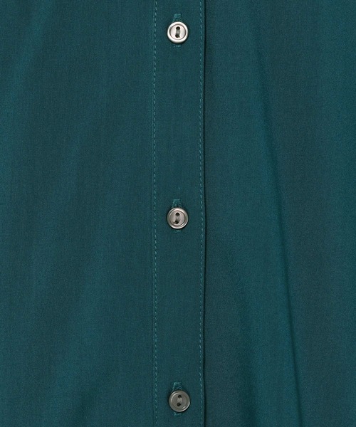 GLOBAL WORK（グローバルワーク）の「さらさらリラックスブラウスフレンチスリーブ/269033（シャツ/ブラウス・レディース・オフホワイト/ブラック/ブラウン/ターコイズブルー・MEDIUM/LARGE）」の7枚目の写真