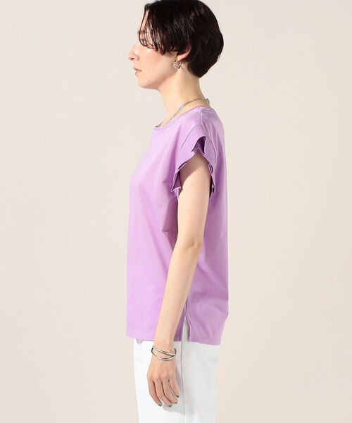 NOLLEY’S(ノーリーズ)の「PATAPATAプルオーバーカットソー(Tシャツ/カットソー・レディース・カーキ/ブラック/サックスブルー/ラベンダー/ホワイト・38)」の14枚目の写真