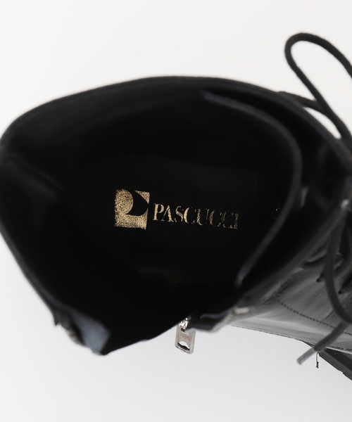 JOURNAL STANDARD（ジャーナルスタンダード）の「【PASCUCCI/パスクッチ】レースアップ ブーツ（ブーツ・レディース・ブラック・38/36/37）」の3枚目の写真