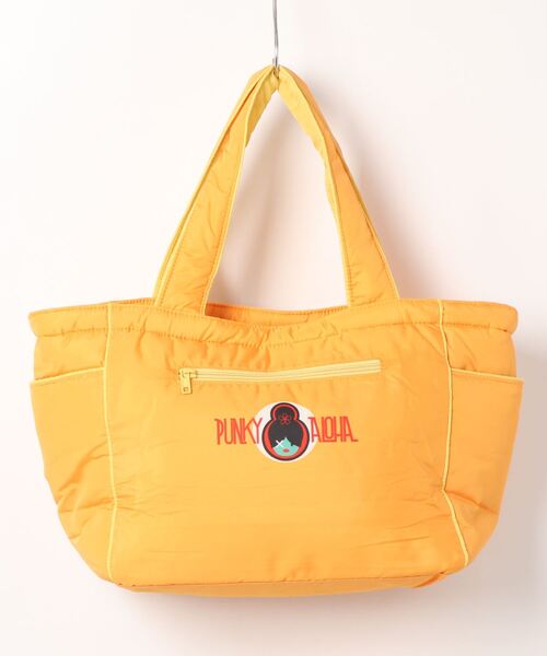 Import & Select(インポートアンドセレクト)の「【PUNKY ALOHA】 中綿 トートバッグ(トートバッグ・レディース・ベージュ/オレンジ/グリーン・FREE)」の4枚目の写真