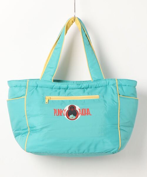 Import & Select(インポートアンドセレクト)の「【PUNKY ALOHA】 中綿 トートバッグ(トートバッグ・レディース・ベージュ/オレンジ/グリーン・FREE)」の6枚目の写真