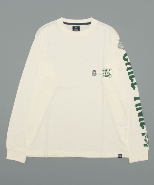 KRIFF MAYER（クリフメイヤー）の「チルタイムロンT(寝袋)（Tシャツ/カットソー・メンズ・ネイビー/オフホワイト/グリーン/マスタード/チャコール・SMALL/MEDIUM/LARGE/X-LARGE）」の2枚目の写真