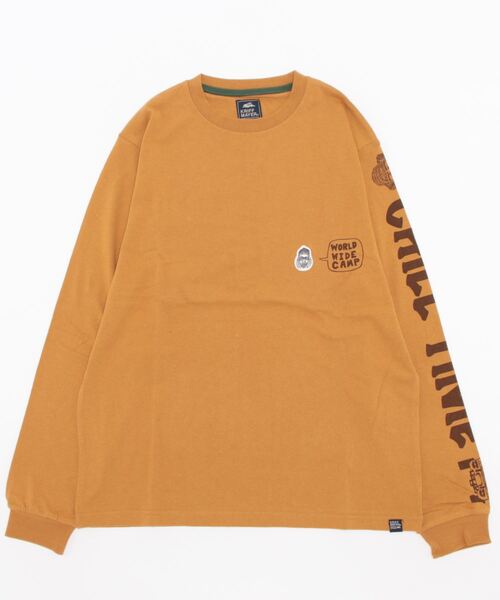 KRIFF MAYER（クリフメイヤー）の「チルタイムロンT(寝袋)（Tシャツ/カットソー・メンズ・ネイビー/オフホワイト/グリーン/マスタード/チャコール・SMALL/MEDIUM/LARGE/X-LARGE）」の5枚目の写真