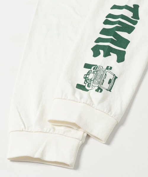 KRIFF MAYER（クリフメイヤー）の「チルタイムロンT(寝袋)（Tシャツ/カットソー・メンズ・ネイビー/オフホワイト/グリーン/マスタード/チャコール・SMALL/MEDIUM/LARGE/X-LARGE）」の11枚目の写真