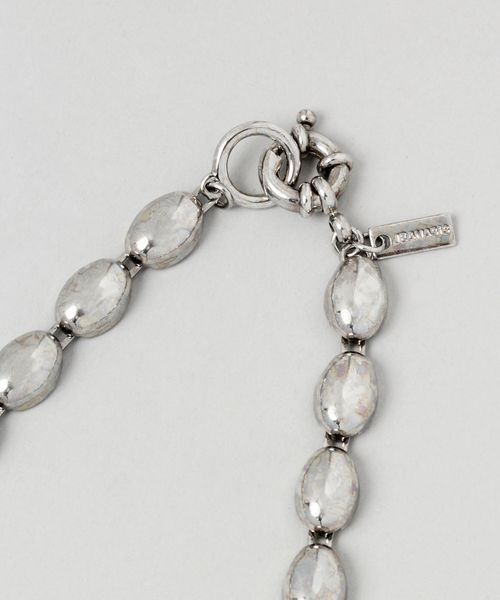 JEANASIS（ジーナシス）の「ラウンドチェーンショートネックレス/299675（ネックレス・レディース・シルバー/ゴールド・FREE）」の4枚目の写真