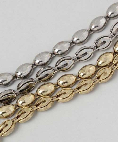 JEANASIS（ジーナシス）の「ラウンドチェーンショートネックレス/299675（ネックレス・レディース・シルバー/ゴールド・FREE）」の5枚目の写真