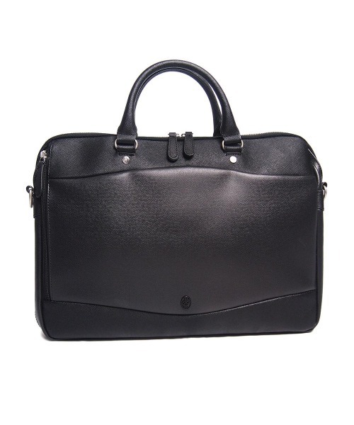 MASSIVE STORE(マッシブストア)の「【PIOMBO/ピオンボ】フェイクレザービジネス(ビジネスバッグ・メンズ・ブラック/グレー・F)」の2枚目の写真
