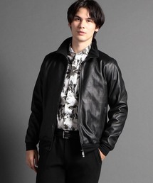 MONSIEUR NICOLE | 【ex/tra】ラムレザーブルゾン(ブルゾン)