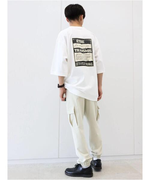 CRAFT STANDARD BOUTIQUE（クラフトスタンダードブティック）の「16/-天竺BOUTIQUE TEE　＊（Tシャツ/カットソー・メンズ・チャコールグレー/オフホワイト/アイボリー・L/M/LL）」の6枚目の写真