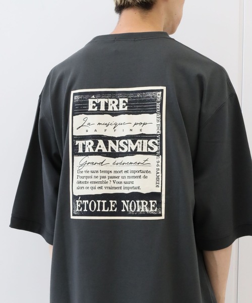 CRAFT STANDARD BOUTIQUE（クラフトスタンダードブティック）の「16/-天竺BOUTIQUE TEE　＊（Tシャツ/カットソー・メンズ・チャコールグレー/オフホワイト/アイボリー・L/M/LL）」の3枚目の写真