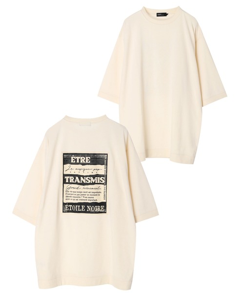 CRAFT STANDARD BOUTIQUE（クラフトスタンダードブティック）の「16/-天竺BOUTIQUE TEE　＊（Tシャツ/カットソー・メンズ・チャコールグレー/オフホワイト/アイボリー・L/M/LL）」の4枚目の写真