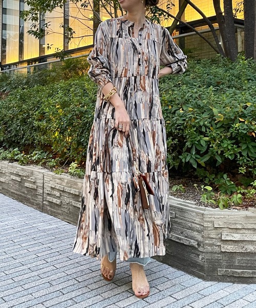 DouDou（ドゥドゥ）の「長袖ワンピース（ワンピース）」 - WEAR