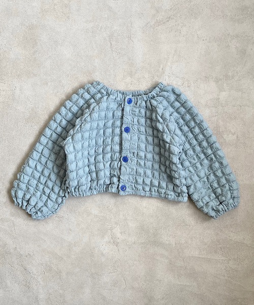 CALMIA（カルミア）の「pocopoco2wayブラウス（70～120cm）（シャツ/ブラウス・キッズ・ライトブルー/ブラック・90/100/110/120/80/70）」の2枚目の写真