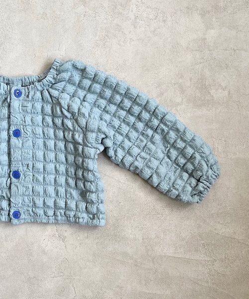 CALMIA（カルミア）の「pocopoco2wayブラウス（70～120cm）（シャツ/ブラウス・キッズ・ライトブルー/ブラック・90/100/110/120/80/70）」の13枚目の写真