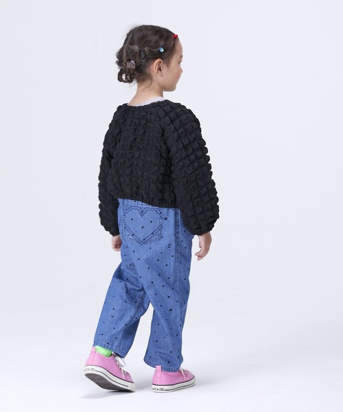 CALMIA（カルミア）の「pocopoco2wayブラウス（70～120cm）（シャツ/ブラウス・キッズ・ライトブルー/ブラック・90/100/110/120/80/70）」の4枚目の写真