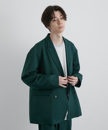 ピークドダブルルーズジャケット