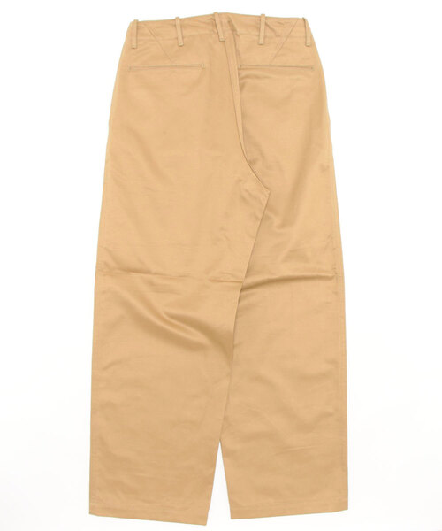 SCYE BASICS（サイベーシックス）の「SCYE BASICS | サンホアキンチノパンツ WOMEN（チノパンツ・レディース・ベージュ・38/36）」の2枚目の写真