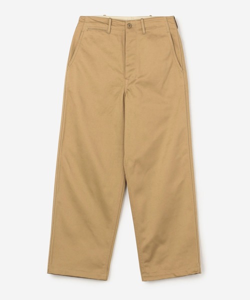 SCYE BASICS（サイベーシックス）の「SCYE BASICS | サンホアキンチノパンツ WOMEN（チノパンツ・レディース・ベージュ・38/36）」の6枚目の写真