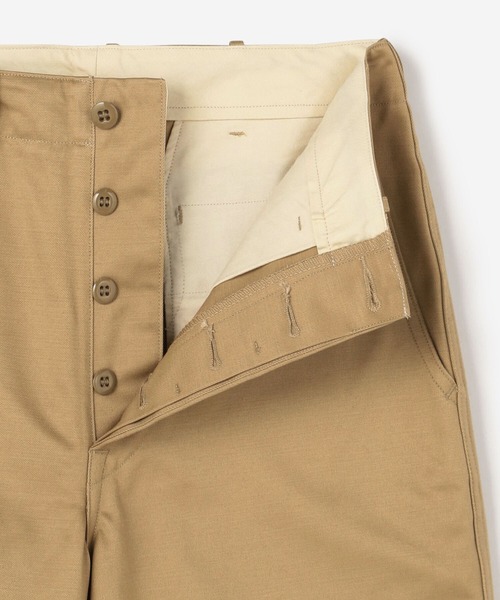 SCYE BASICS（サイベーシックス）の「SCYE BASICS | サンホアキンチノパンツ WOMEN（チノパンツ・レディース・ベージュ・38/36）」の9枚目の写真