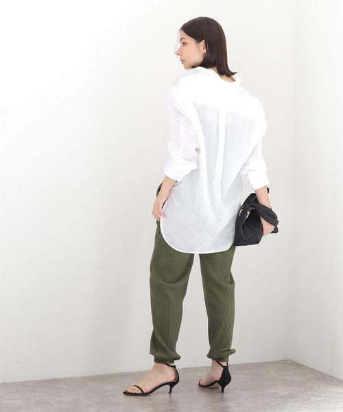 BASERANGE（ベースレンジ）の「【BASERANGE/ベースレンジ】 SWEAT PANTS：パンツ（その他パンツ・レディース・カーキ・X-SMALL）」の9枚目の写真