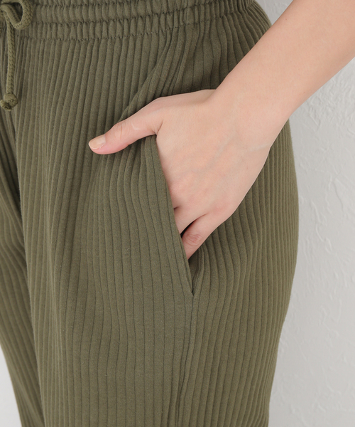 BASERANGE（ベースレンジ）の「【BASERANGE/ベースレンジ】 SWEAT PANTS：パンツ（その他パンツ・レディース・カーキ・X-SMALL）」の10枚目の写真