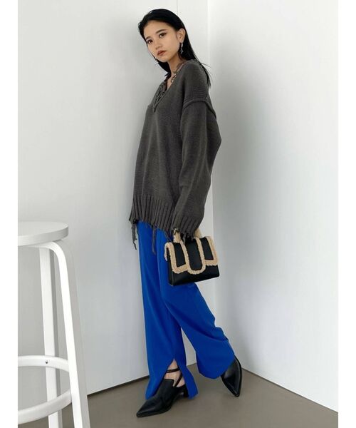 EMODA(エモダ)の「ハーフカバーカットシューズ(パンプス・レディース・ブラック/その他・SMALL/MEDIUM/LARGE)」の16枚目の写真