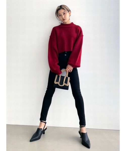 EMODA(エモダ)の「ハーフカバーカットシューズ(パンプス・レディース・ブラック/その他・SMALL/MEDIUM/LARGE)」の17枚目の写真