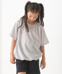 OMNES（オムネス）の「【Vissel×OMNES】キッズ ポケット付きメッシュ半袖Tシャツ（Tシャツ/カットソー）」