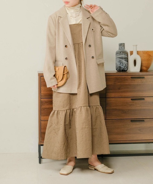 ウールライクストレッチジャケットベージュ JOURNAL STANDARD｜《追加》ウールライクストレッチジャケット