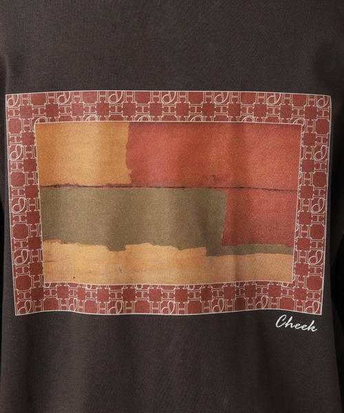 Cheek（チーク）の「ＮＥＷ　＆　ＯＬＤ　Ｌ／Ｓ　ＴＥＥ（Tシャツ/カットソー・レディース・チャコールグレー/ブラック/オフホワイト・MEDIUM）」の21枚目の写真