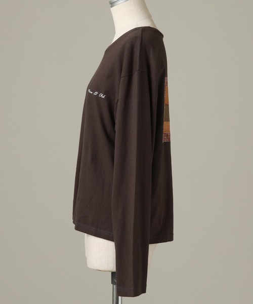 Cheek（チーク）の「ＮＥＷ　＆　ＯＬＤ　Ｌ／Ｓ　ＴＥＥ（Tシャツ/カットソー・レディース・チャコールグレー/ブラック/オフホワイト・MEDIUM）」の18枚目の写真