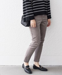 *〈手洗い可能〉ストレッチコーデュロイイージースキニー◆