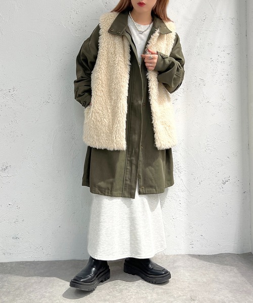 セール】ミリタリーロングアウター【ZOZOTOWN限定アイテム