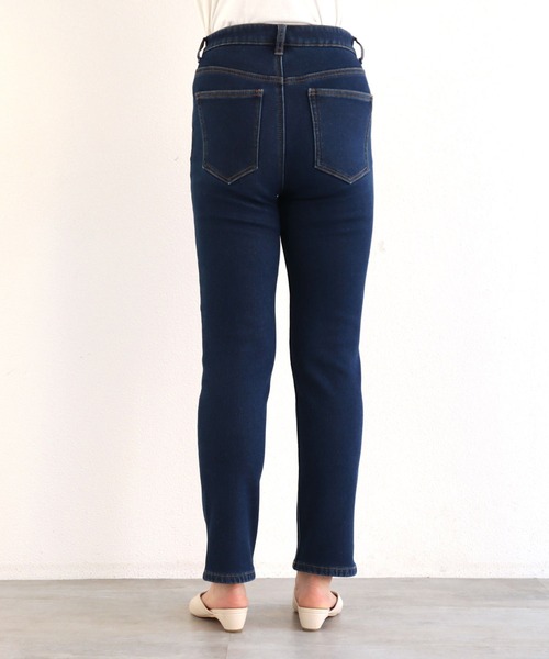 andme（アンドミー）の「裏起毛ストレッチデニムスキニーパンツ（デニムパンツ・レディース・ライトブルー/ブラック/ブルー・S/M/L）」の22枚目の写真