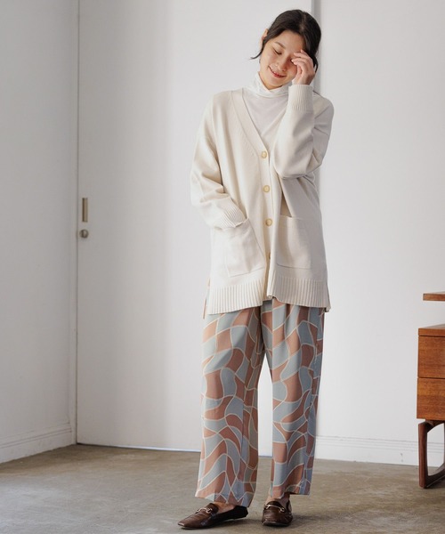 LEPSIM(レプシィム)の「幾何学柄イージーパンツ 167301(その他パンツ・レディース・ブルー系その他/ブラック系その他・FREE)」の10枚目の写真