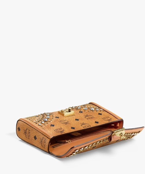 MCM(エムシーエム)の「〈トレーシー〉クロスボディバッグ - ダイヤモンド ヴィセトス(ボディバッグ/ウエストポーチ・レディース・ブラック/ブラウン・MEDIUM)」の6枚目の写真