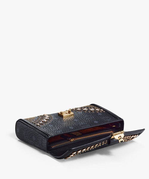 MCM(エムシーエム)の「〈トレーシー〉クロスボディバッグ - ダイヤモンド ヴィセトス(ボディバッグ/ウエストポーチ・レディース・ブラック/ブラウン・MEDIUM)」の4枚目の写真