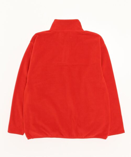 GERRY（ジェリー）の「【GERRY/ジェリー】ワンポイントロゴ刺繍 ボアフリースハーフスナッププルオーバー（ブルゾン・メンズ・ブルー/アイボリー/ブラック/グリーン/オレンジ・M/L/LL）」の6枚目の写真