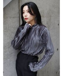 EVRIS | ベロアタートルネックプルオーバー(Tシャツ/カットソー)